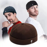 Vintage Solid Color Corduroy Dome Cap